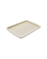 Small Ceramic Cookie Tray - Coral