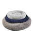 Small Comfy Short Pile Pet Bed - Grey