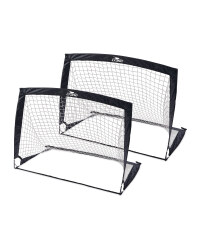 Crane Foldable Football Goal 2-Pack