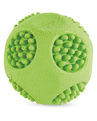 Small Green Rubber Ball & Squeaker
