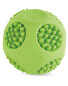Small Green Rubber Ball & Squeaker