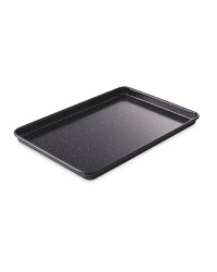 Small Marble Effect Cookie Tray - Black