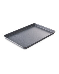 Small Marble Effect Cookie Tray - Grey