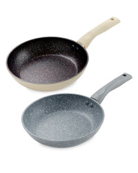 Small Marble Effect Frying Pan