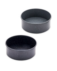 Small Marble Effect Round Bakeware