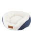 Small Oval Pet Bed - Navy
