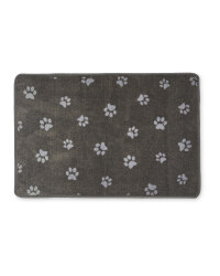 Small Pawprint Washable Pet Boot Mat