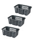 Small Plastic Basket 3 Pack