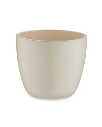 Small Tarnished Ceramic Pots 15cm - Panna