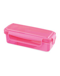 Snack And Dip Container - Pink