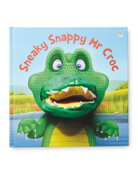 Snappy Mr Crock Hand Puppet Book