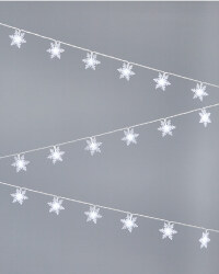 Snowflakes 100 LED Christmas Lights