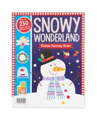 Snowy Wonderland Sticker Book