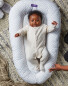 Clevamama Baby Snuggle Nest - Soft Grey