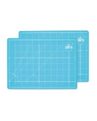 So Crafty A4 Cutting Mat 2-Pack - Blue