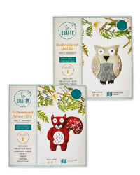 So Crafty Animal Craft Kit 2 Pack