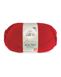 So Crafty Aran Yarn - Bordeaux