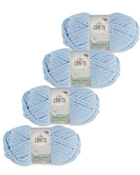So Crafty Baby Yarn 4-Pack - Blue