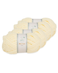So Crafty Lemon Baby Yarn 4 Pack