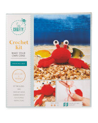 So Crafty Crab Knitting/Crochet Kit