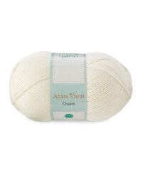So Crafty Cream Aran Yarn