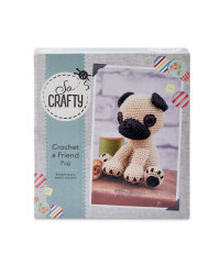 So Crafty Crochet Pug Kit