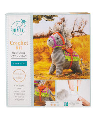 So Crafty Donkey Knit/Crochet Kit