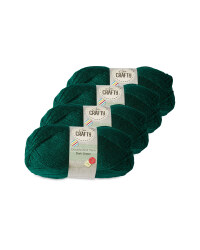 So Crafty Double Knitting Yarn - Dark Green