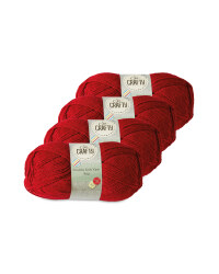 So Crafty Double Knitting Yarn - Red