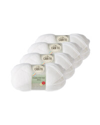 So Crafty Double Knitting Yarn - White