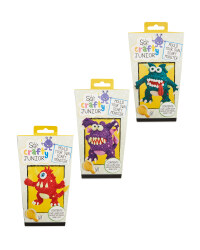 So Crafty Foam Monster 3 Pack