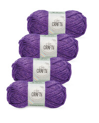 So Crafty Glamour Amethyst 4-Pack
