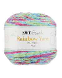 So Crafty Punch Rainbow Yarn