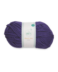 So Crafty Purple Chunky Yarn