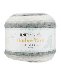 So Crafty Sterling Ombre Yarn