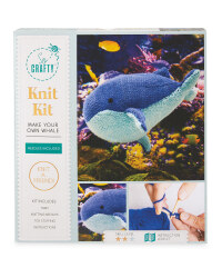 So Crafty Whale Knitting/Crochet Kit