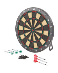 Soft Tip Dartboard - Red/Green
