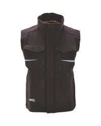 Softshell Gilet with CORDURA® - Black