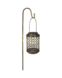Gold Solar Metal Coach Lights
