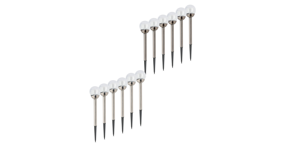 Solar Le Lights 6 Pack Aldi Uk