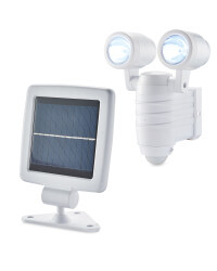 Solar LED Outdoor Spotlight - White