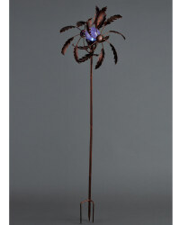 Leaf Solar Wind Spinner Stake