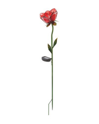 Solar Rose Flower Light - Red