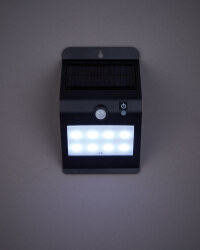 Solar Security Light - Black