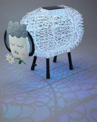 Garden Bright Sheep Solar Silhouette