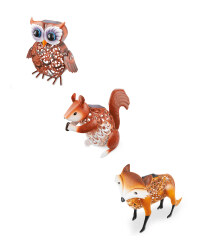 Solar Silhouette Woodland Animals