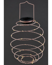 Pink Solar Spiral Light