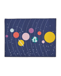 Solar System Kids' Play Rug