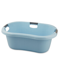 Solid Laundry Basket Pastel Blue