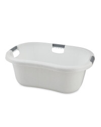 Solid Wall Laundry Basket - Granite
